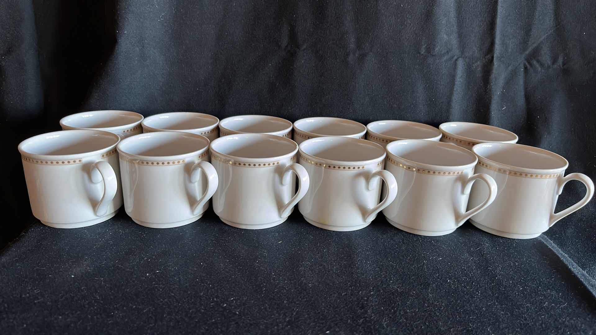 Photo 1 of ESCHENBACH GERMANY PORCELAIN MUGS 2.6” (12)