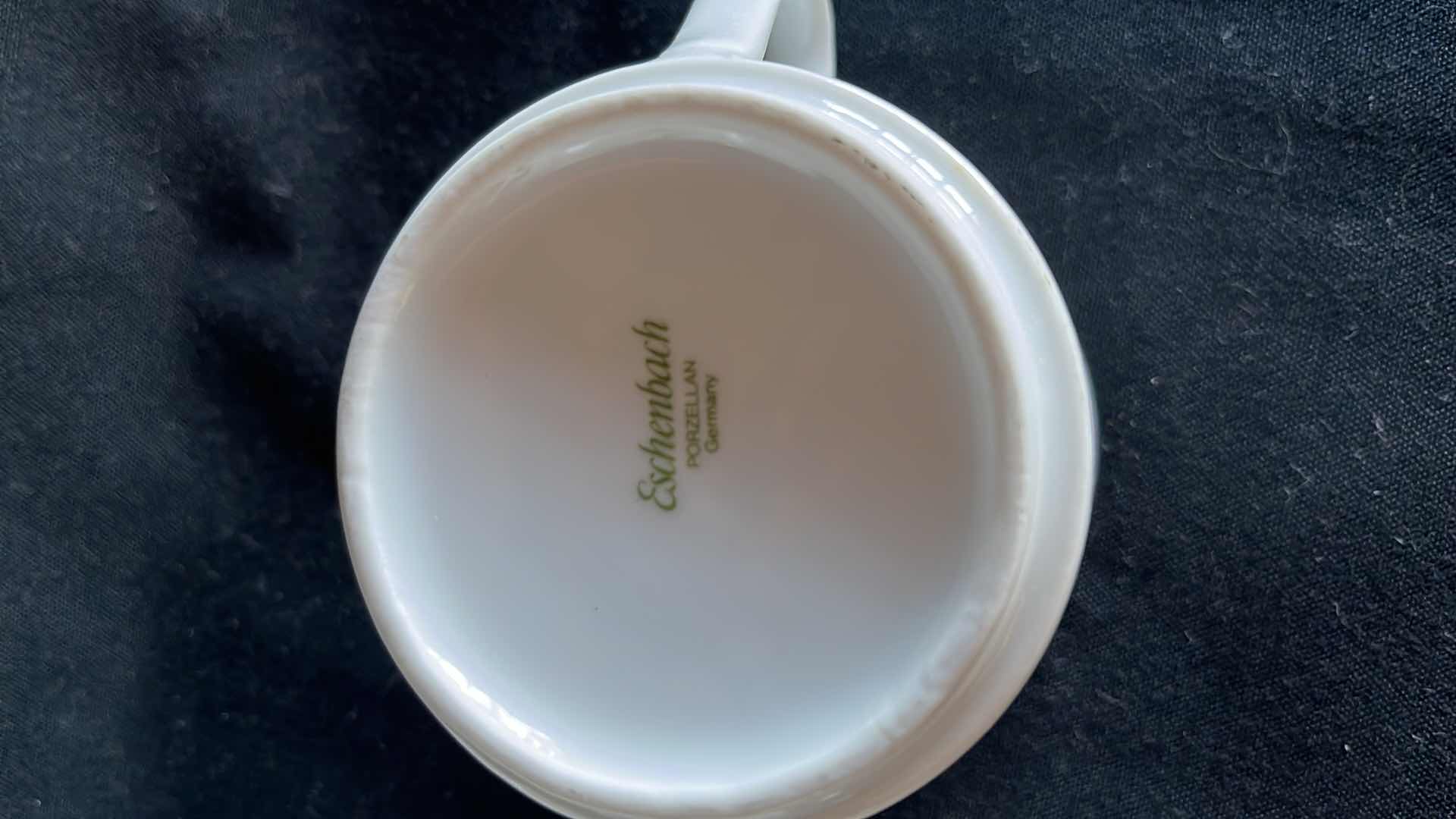 Photo 1 of ESCHENBACH GERMANY PORCELAIN MUGS 2.6” (12)