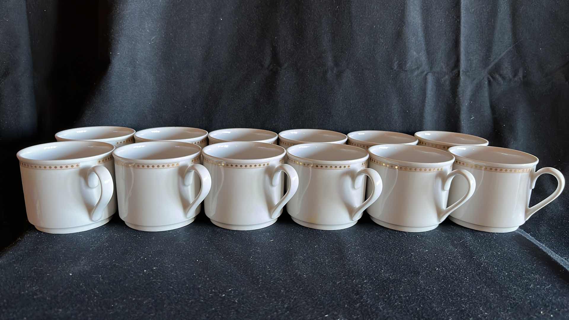 Photo 1 of ESCHENBACH GERMANY PORCELAIN MUGS 2.6” (12)