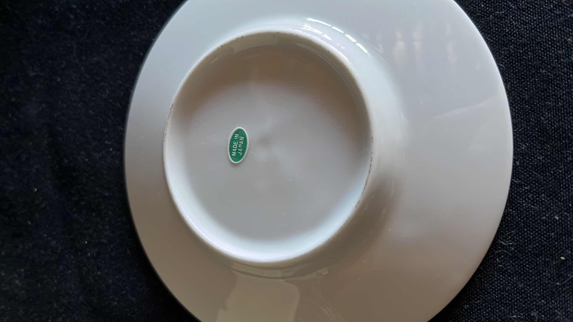 Photo 4 of NEW SAUCER PLATES MADE IN JAPAN 4.75” (12)
