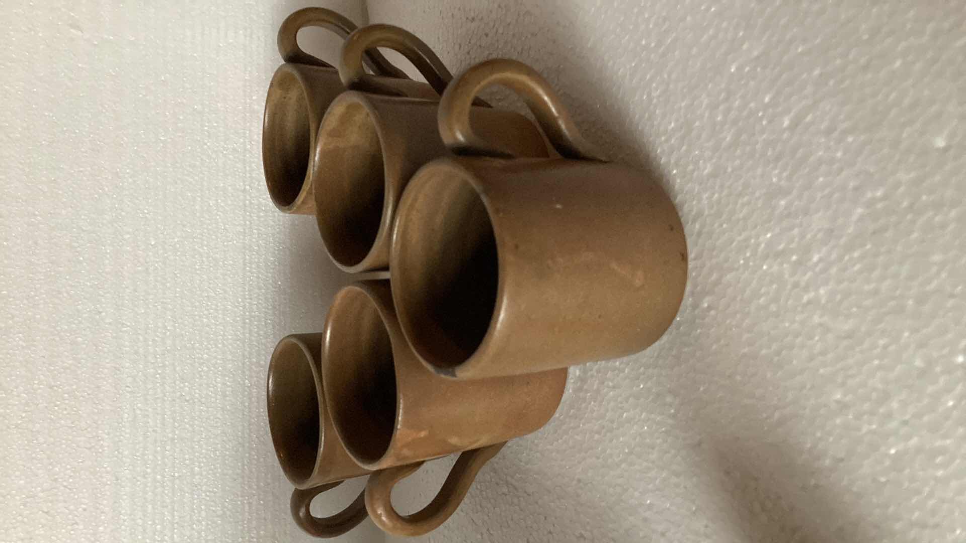 Photo 2 of MEXICAN CLAY PLATE AND DINING SET (24)