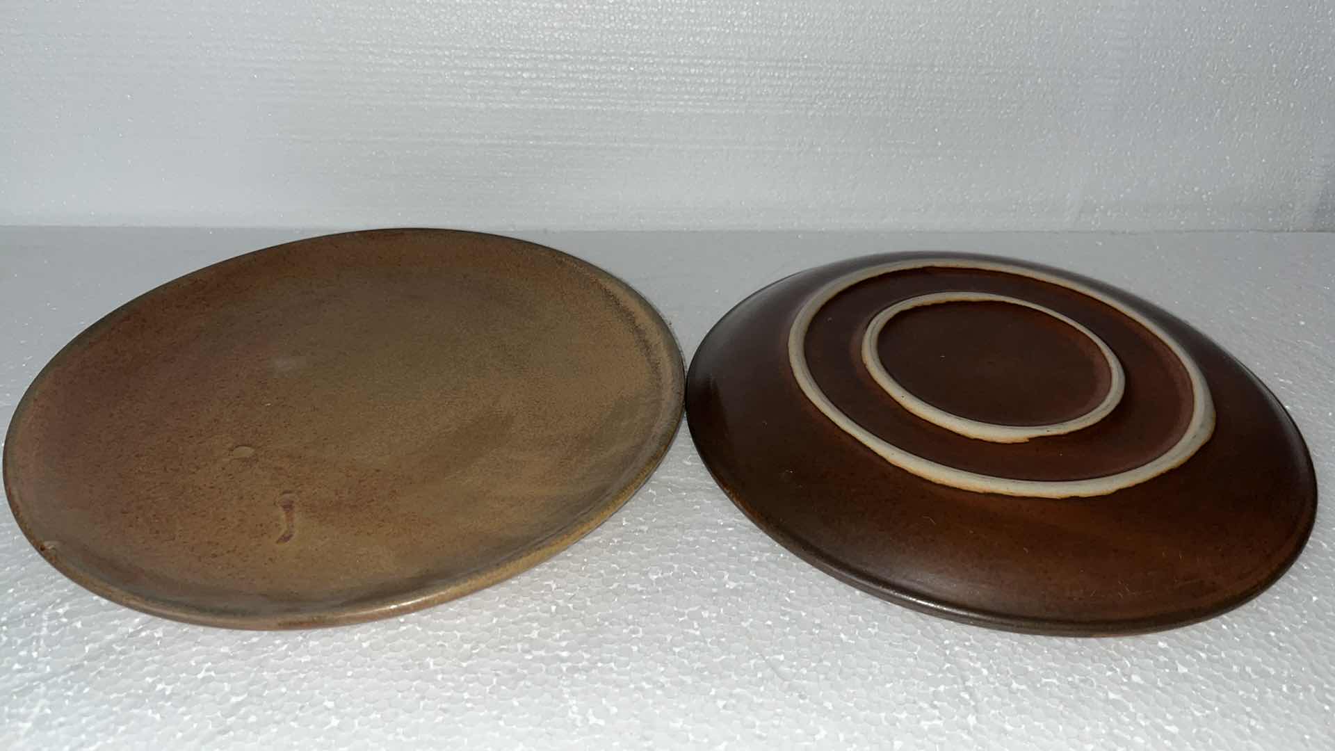 Photo 1 of MEXICAN CLAY PLATE SET W SALT & PEPPER SHAKES AND TORTILLA WARMER (19)