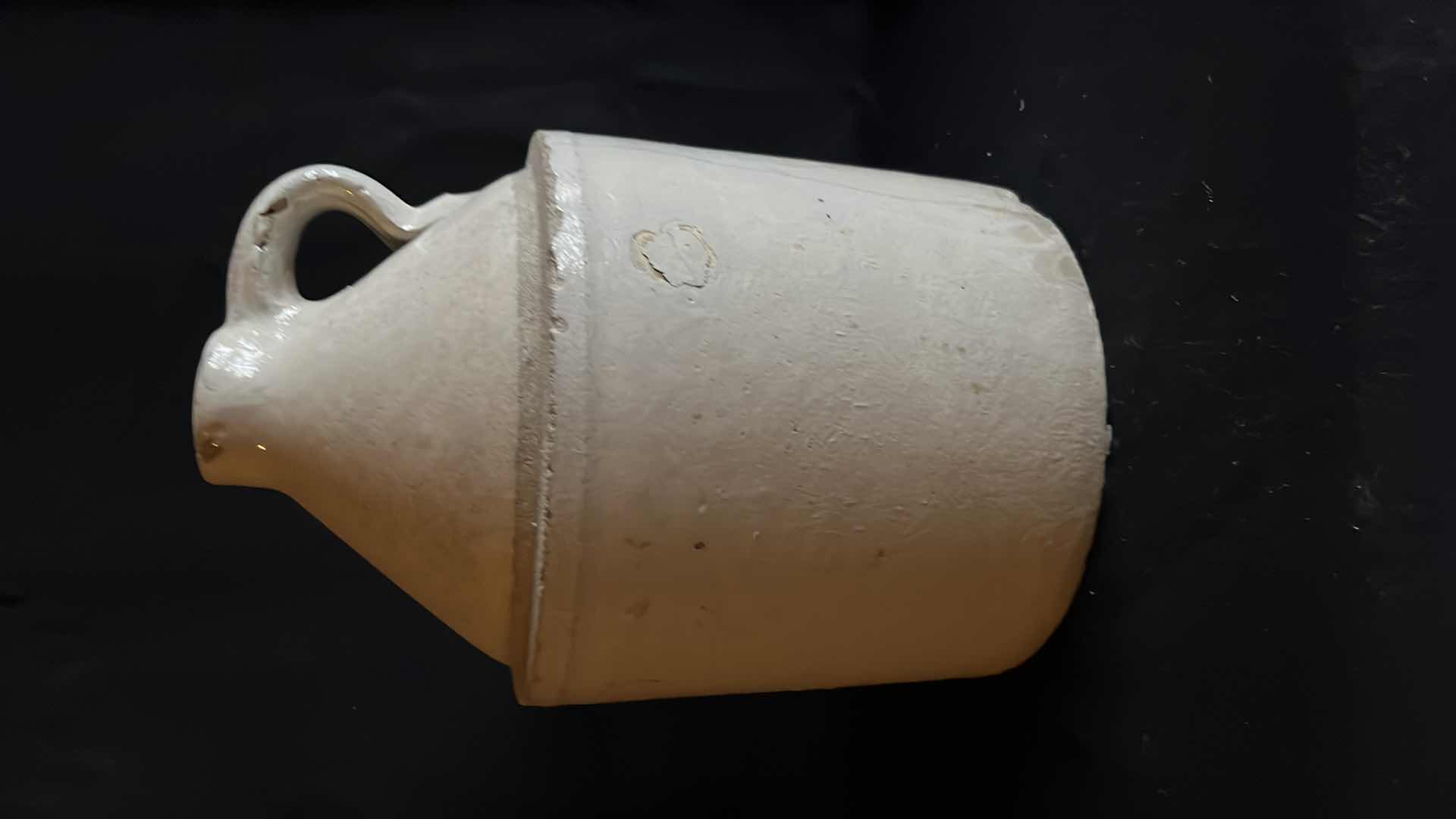 Photo 1 of CERAMIC WHITE JUG 7.25” D X 10.5”H