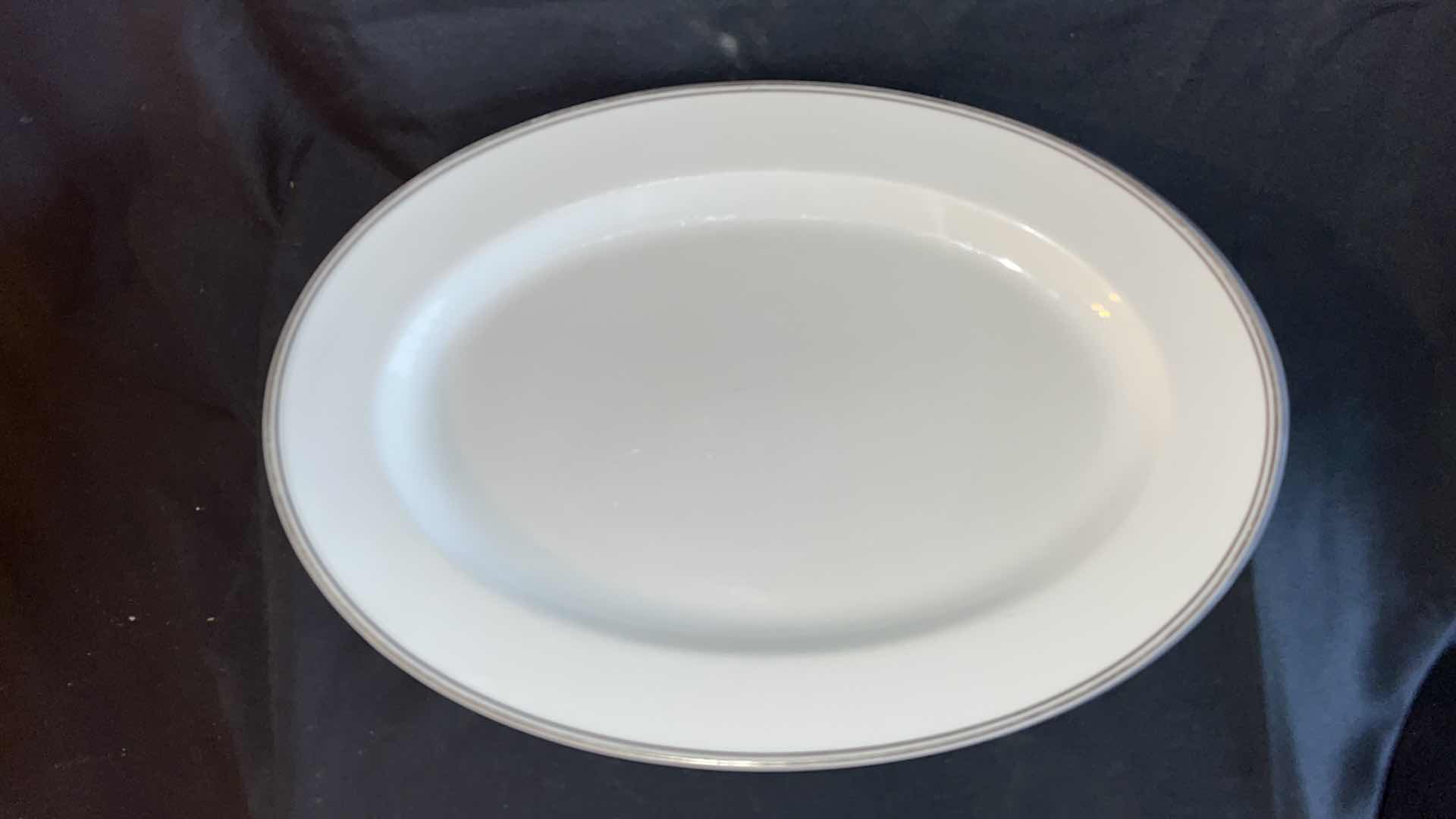 Photo 2 of GREAT CHINA LARGE PLATTER PLATE 16.5” X 11.75” (3)