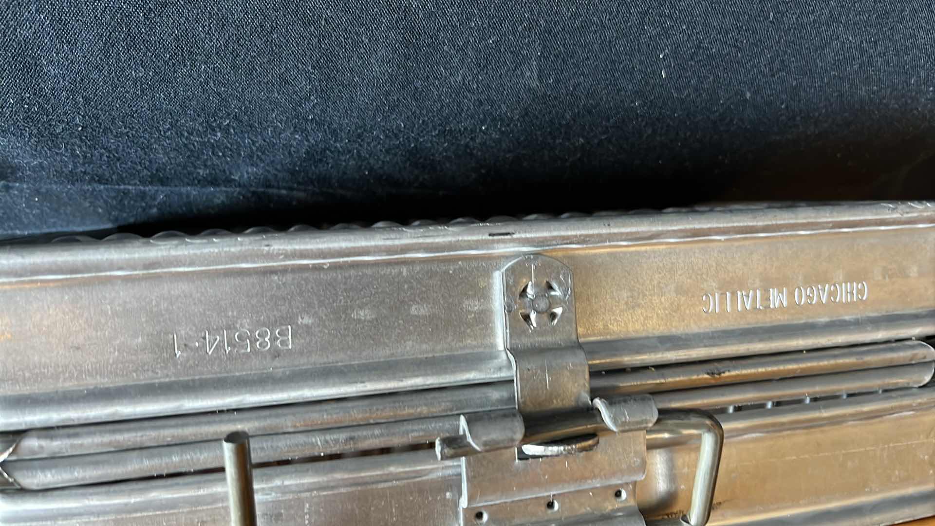 Photo 1 of CHICAGO METALLIC CRIMPED BREAD PAN SET, ROUND 10.25” X 17” (1)