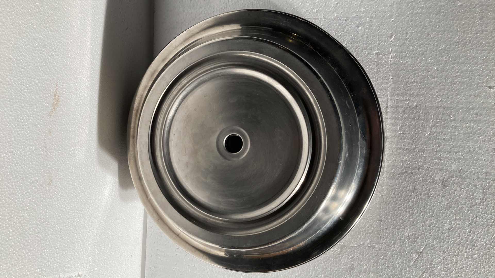 Photo 1 of ROUND POLISHED METAL FOOD COVERS (12) 13”