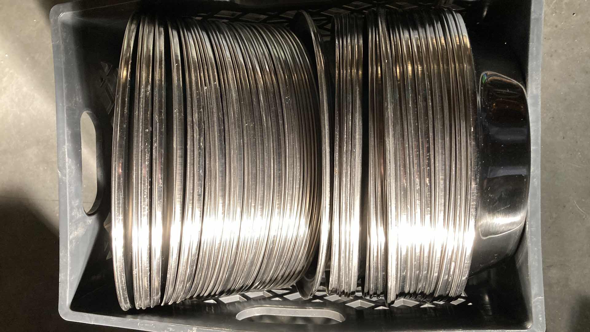 Photo 3 of ROUND POLISHED METAL FOOD COVERS VARIOUS SIZES W CAESARS PALACE CRATE