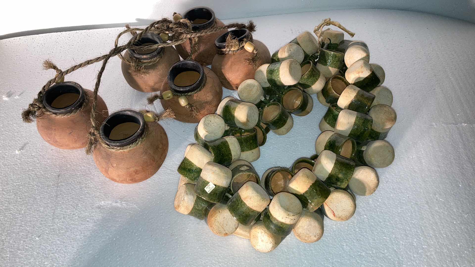 Photo 1 of MEXICAN CERAMIC HANGING DECOR (2)