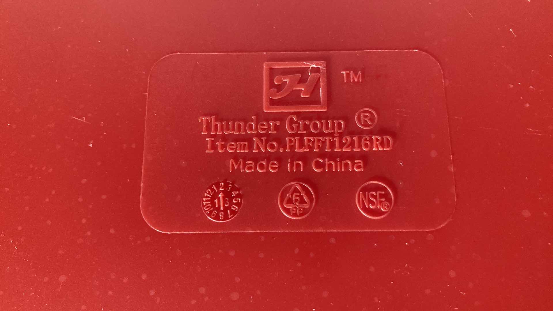 Photo 1 of PLASTIC SERVING TRAYS VARIOUS COLORS AND STYLES (11) 16” X 12”