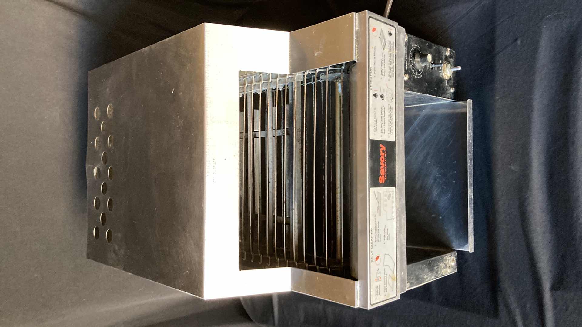 Photo 2 of MERCO SAVORY EQUIPMENT CONVEYOR TOASTER MODEL 12011 240VOLTS