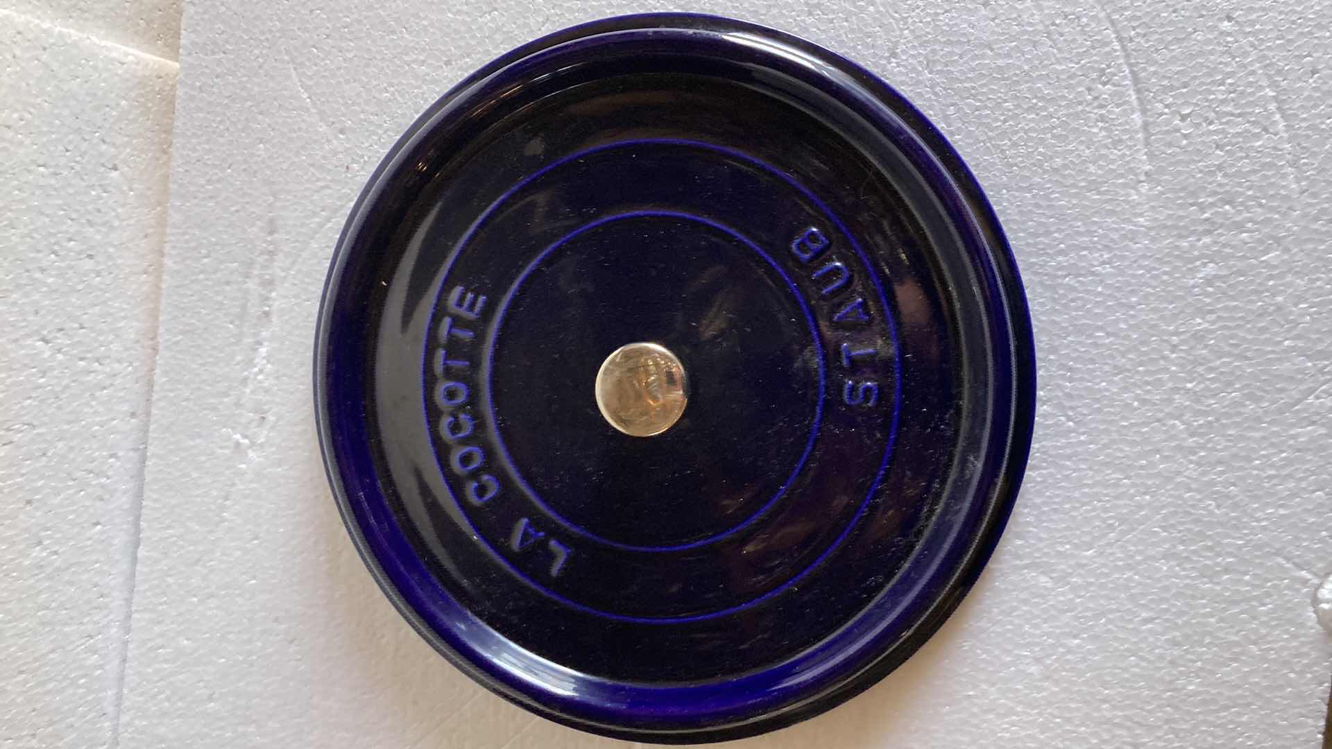 Photo 3 of LA COCOTTE STAUB REPLACEMENT LIDS (3) 11.75”