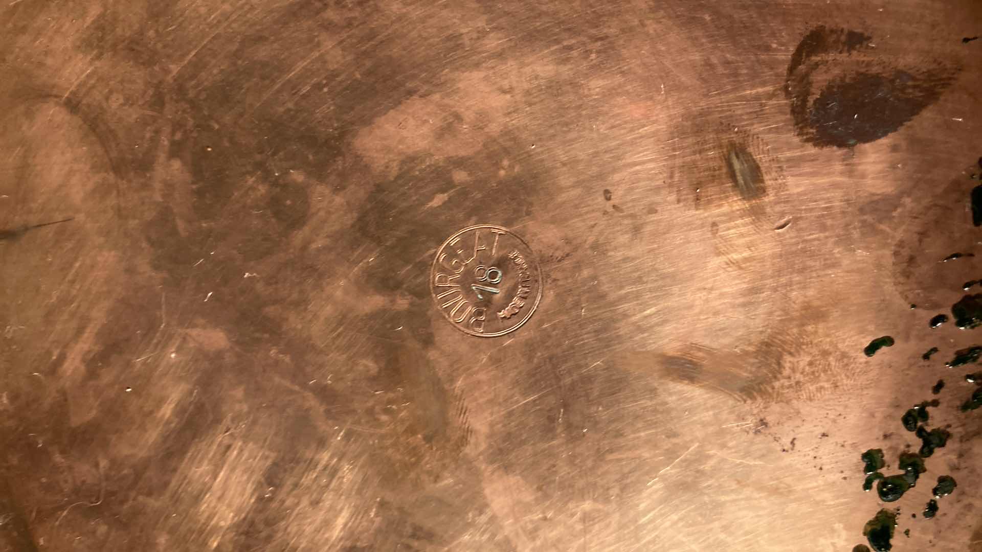 Photo 4 of COPPER POT AND PAN SET (4)