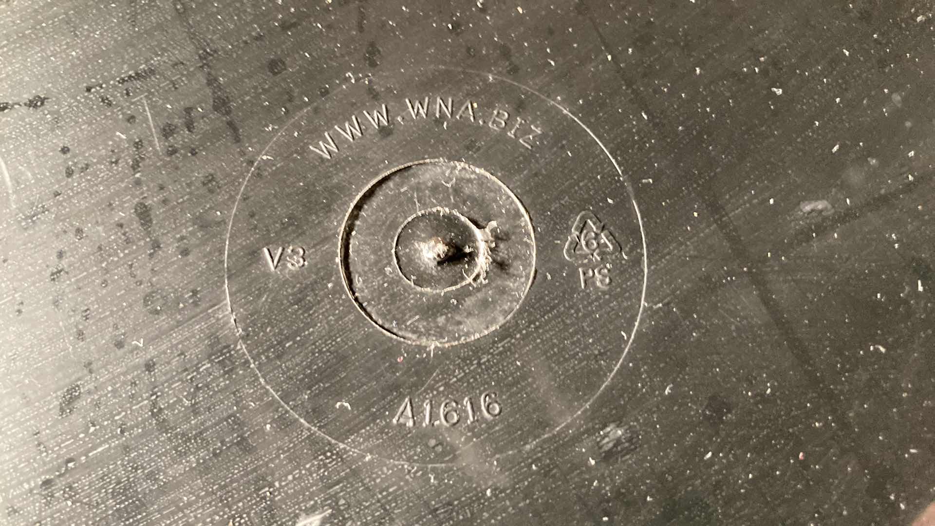 Photo 1 of WADDIGTON NORTH AMERICAN BLACK PLASTIC DISPOSABLE PLATTERS (12) 16” X 16”