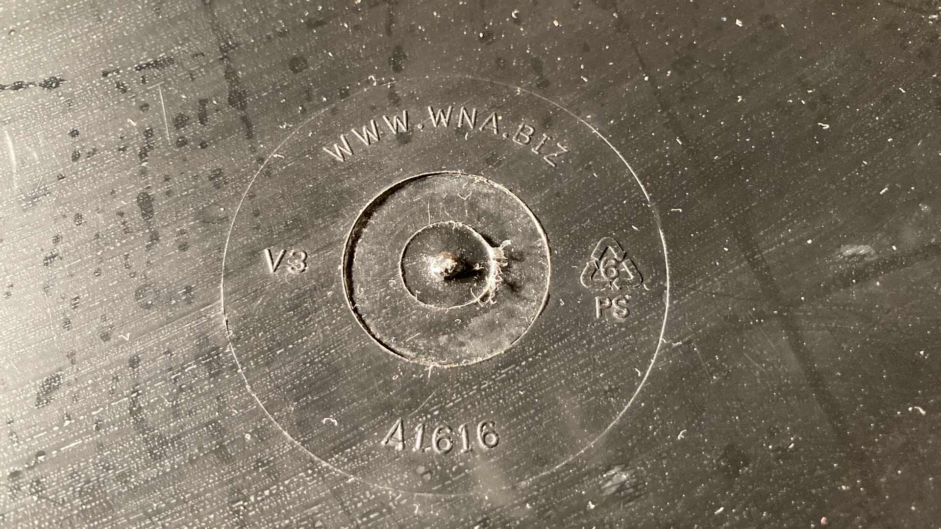 Photo 1 of WADDIGTON NORTH AMERICAN BLACK PLASTIC DISPOSABLE PLATTERS (12) 16” X 16”