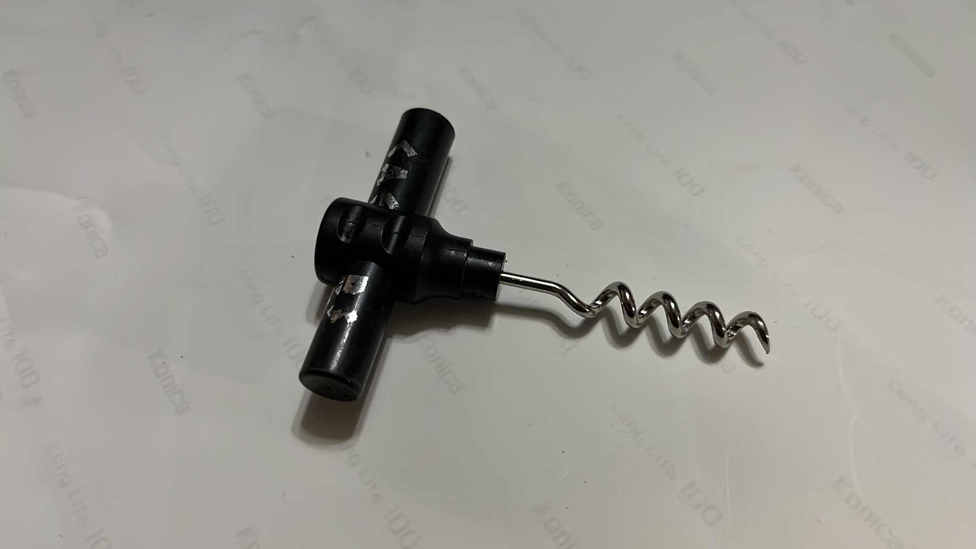 Photo 1 of CAESARS PALACE WINE OPENER, 2 PC PLASTIC TRAVELING CORKSCREW (12)