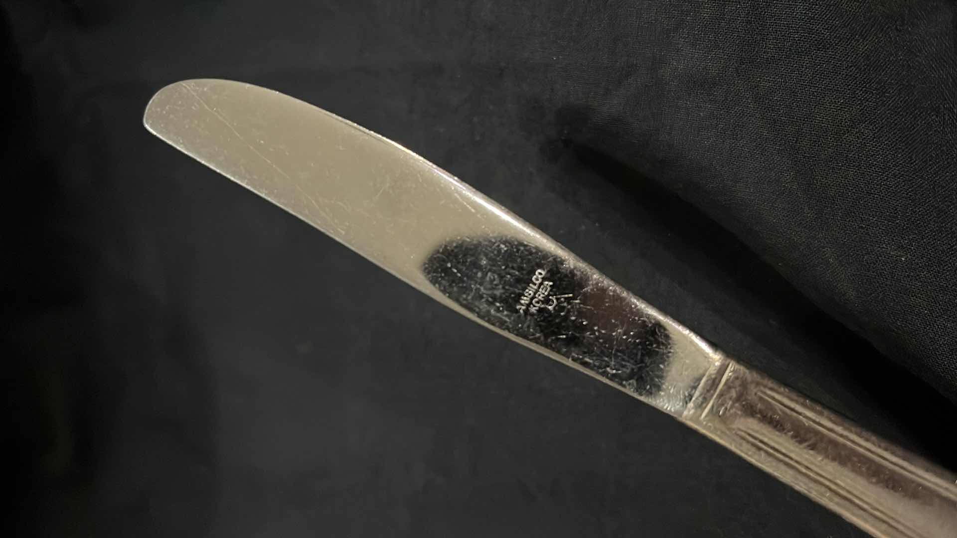 Photo 1 of FLATWARE, 7.25” BUTTER KNIVES (30 PCS)