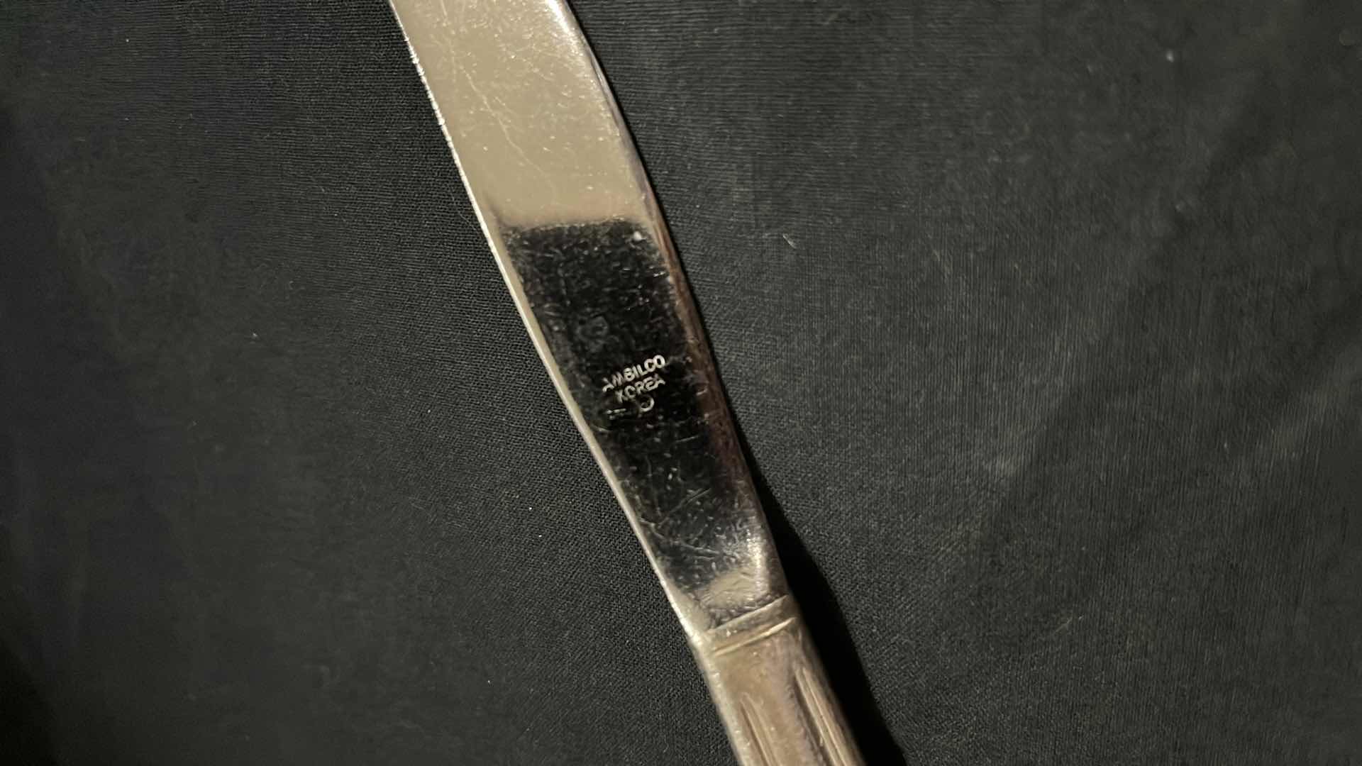 Photo 1 of FLATWARE, 7.25” BUTTER KNIVES (27 PCS)