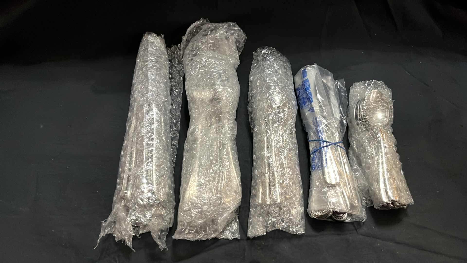 Photo 1 of STAINLESS STEEL FLATWARE, VARIOUS STYLES 10 PCS EACH UTENSIL, 5.25” - 9.75” (50 PCS)