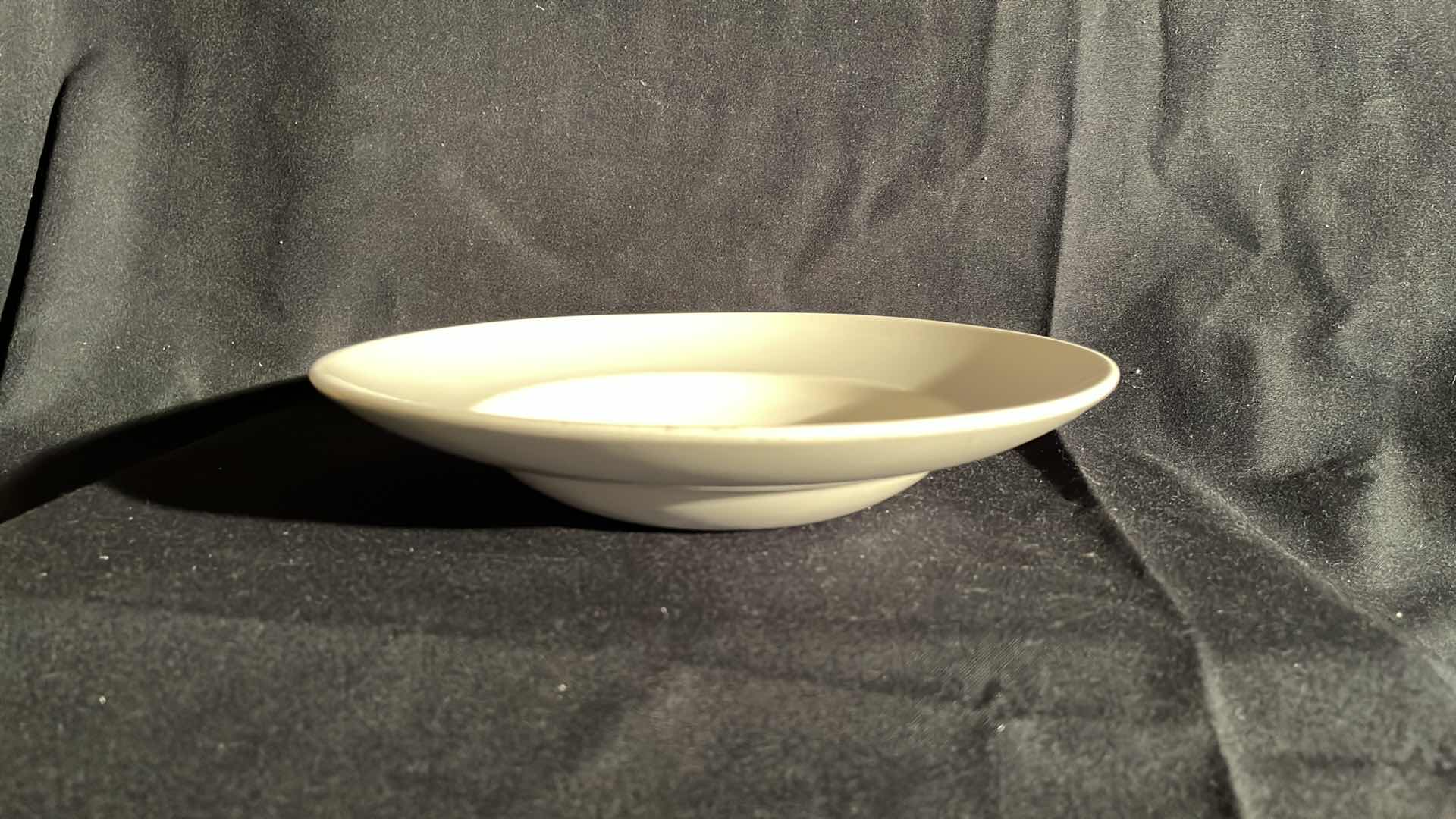 Photo 1 of WHITE PLATES WITH SALAD BOWL SET (13)