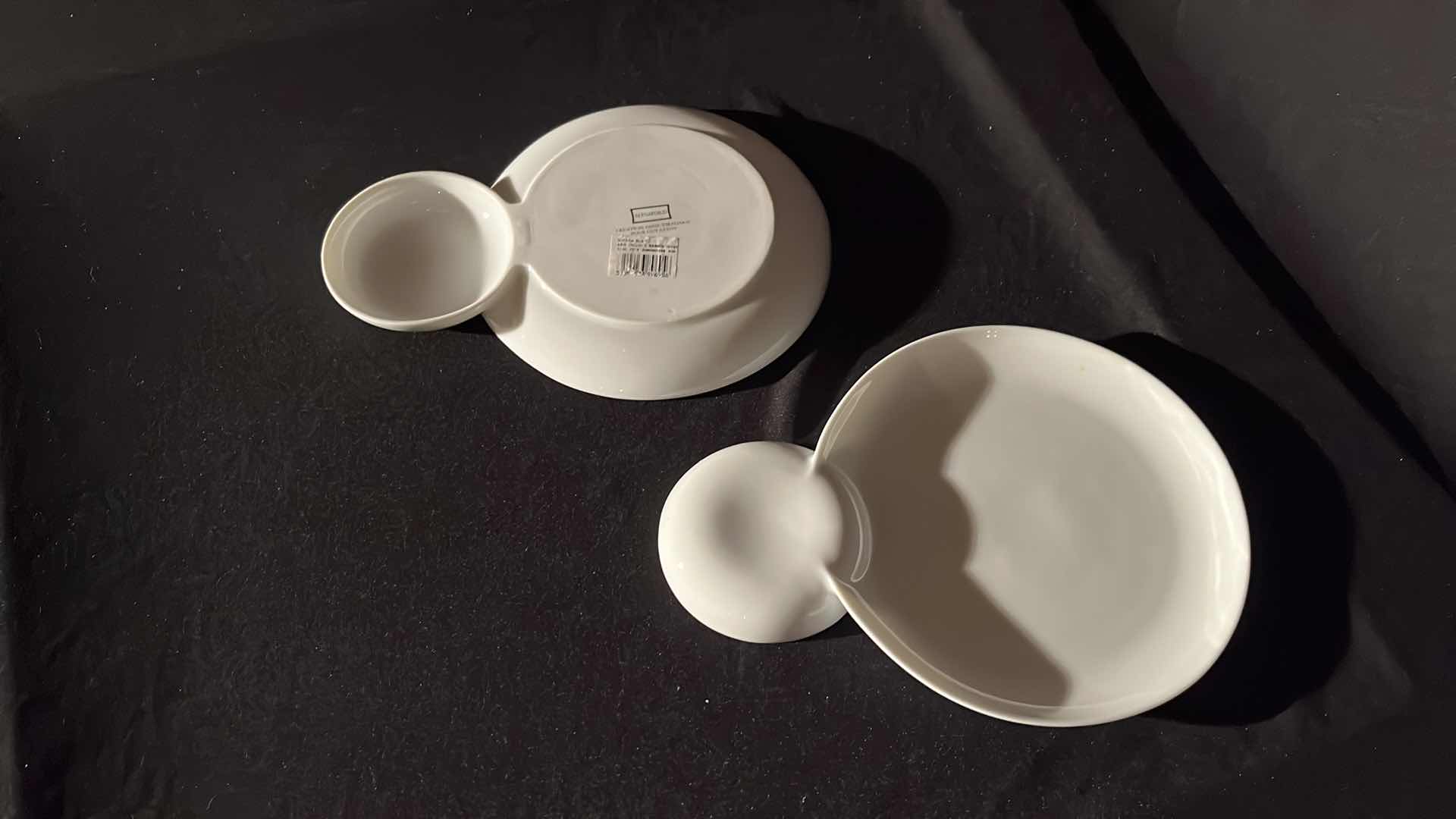 Photo 1 of BERNARDAUD XIRADA BLANC 10” PORCELAIN CHINA PLATE GUY SAVOY BUFFET (10)