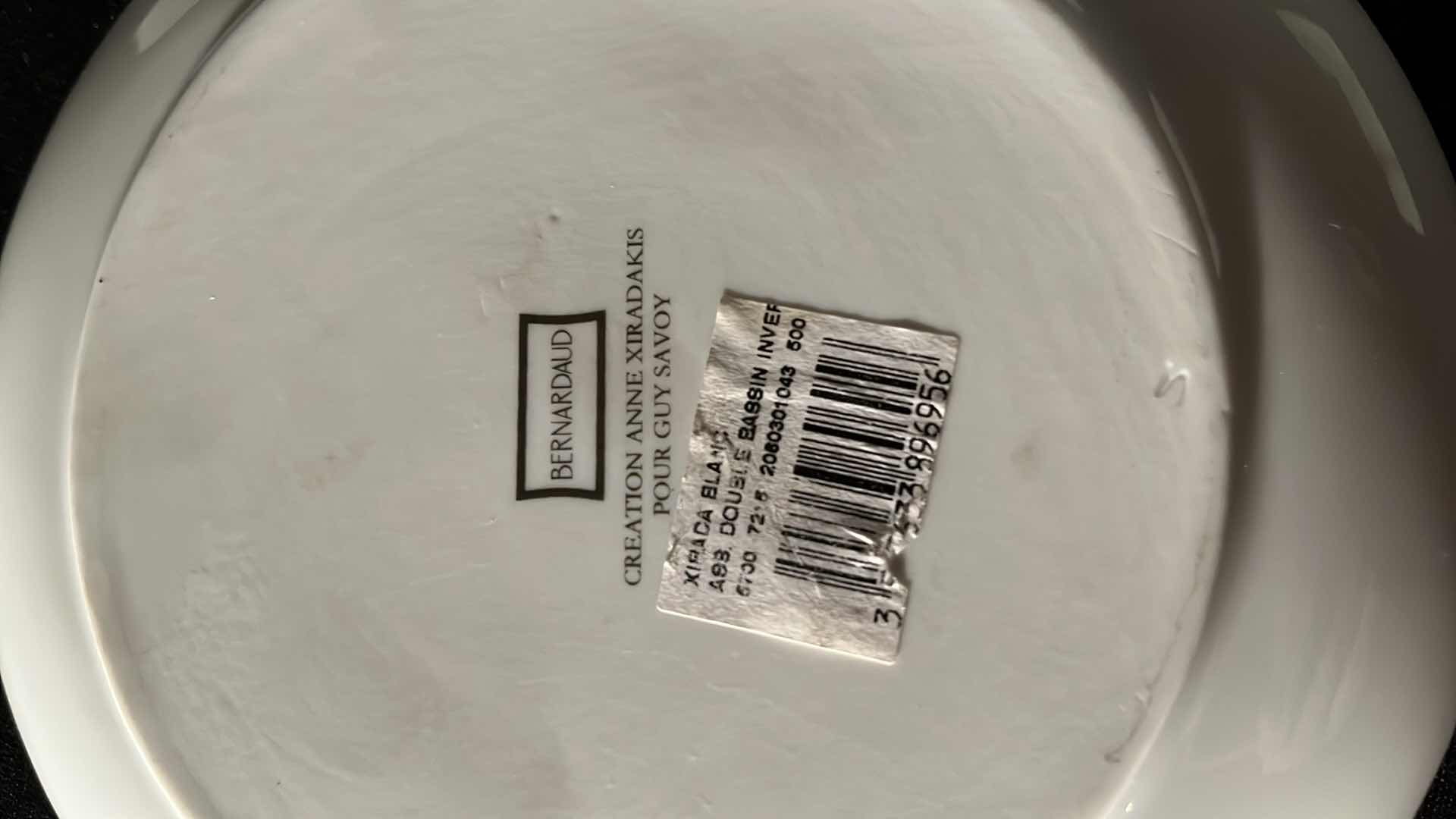 Photo 1 of BERNARDAUD XIRADA BLANC 10” PORCELAIN CHINA PLATE GUY SAVOY BUFFET (10)