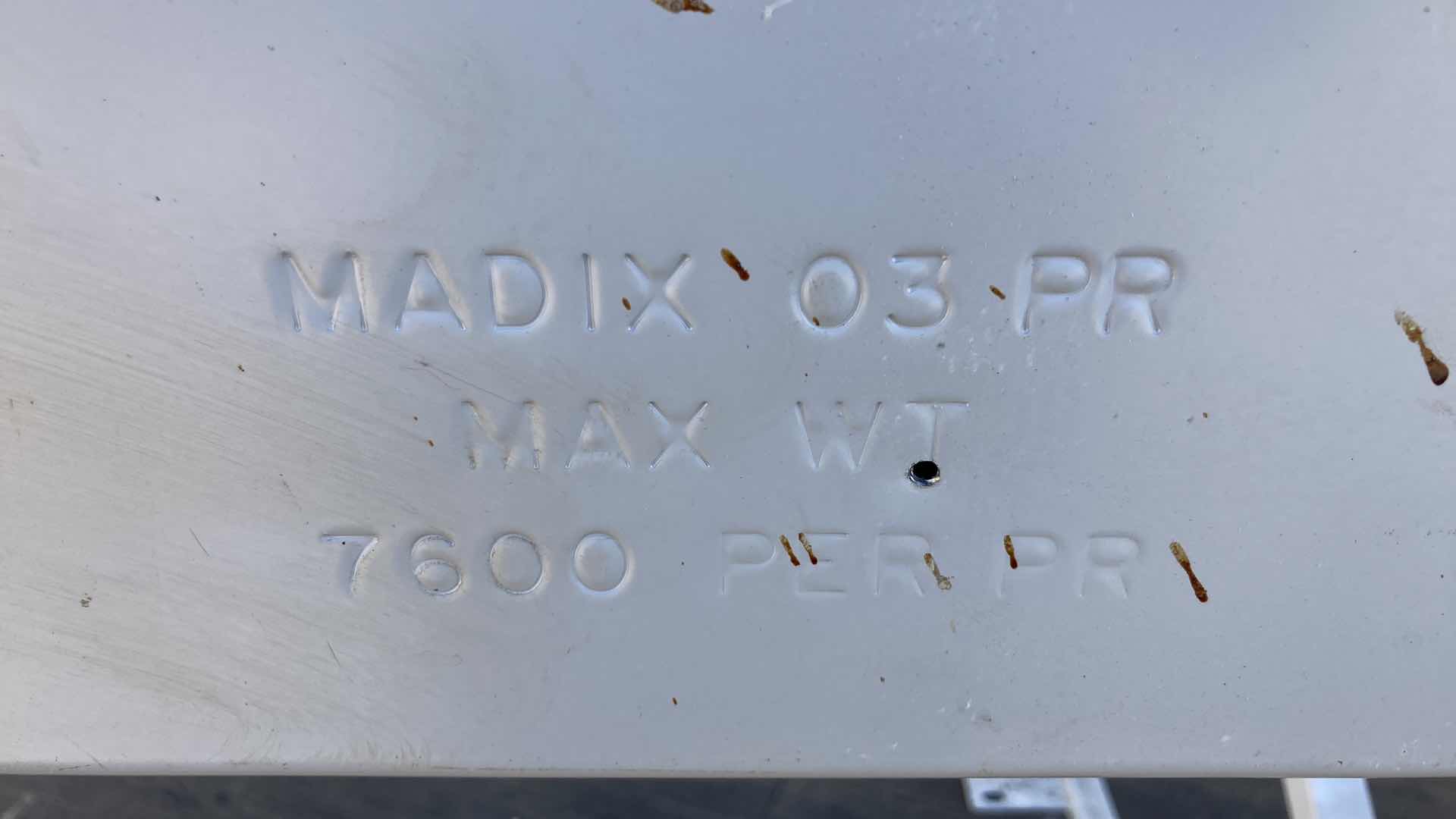 Photo 1 of MADIX HEAVY DUTY STEEL RACK W NO SHELVES 102” X 44” H 85”