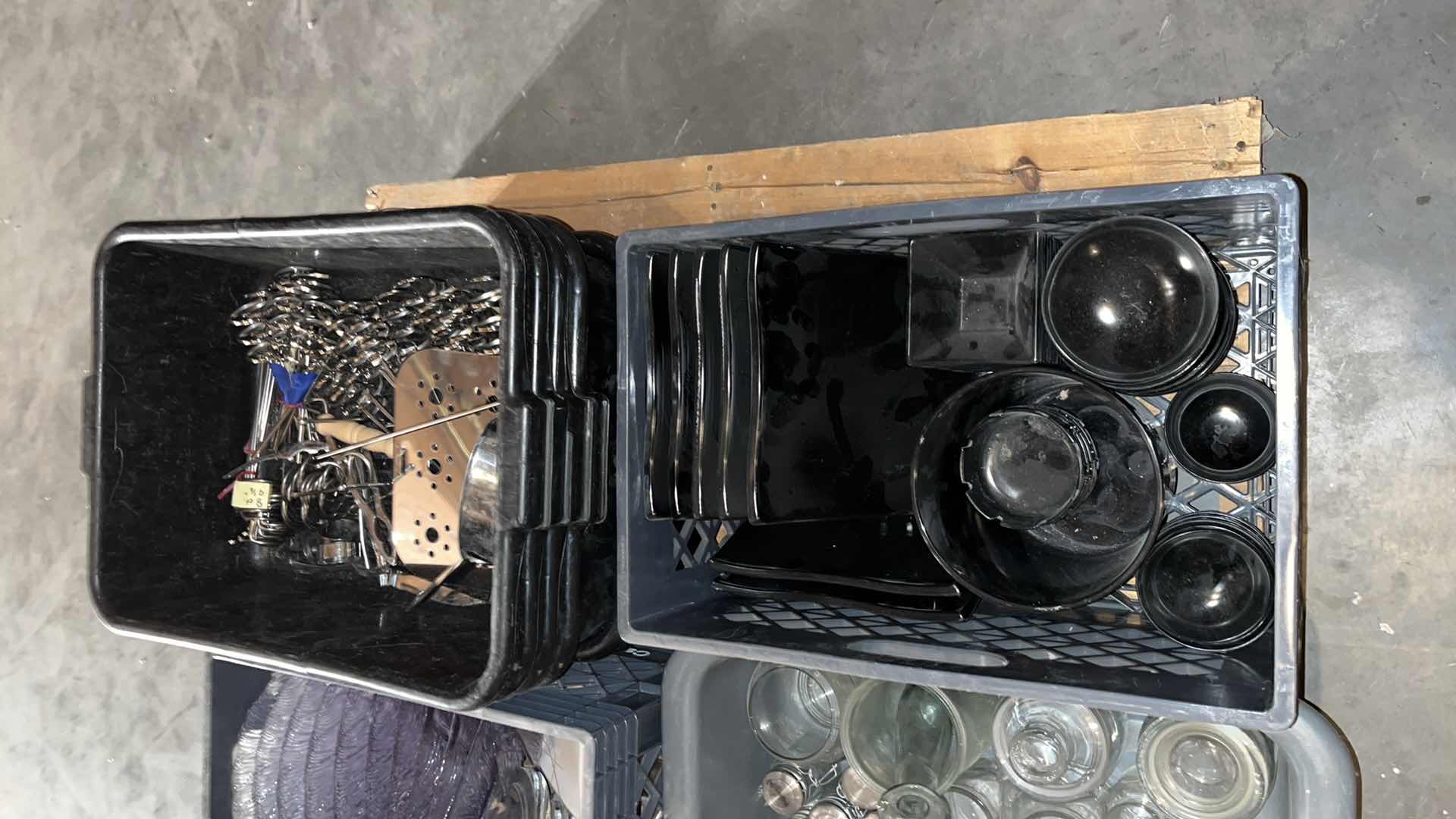 View 3 of RESTAURANT DISHES W CRATES & TUBS ON PALLET, VARIOUS STYLES & SIZES