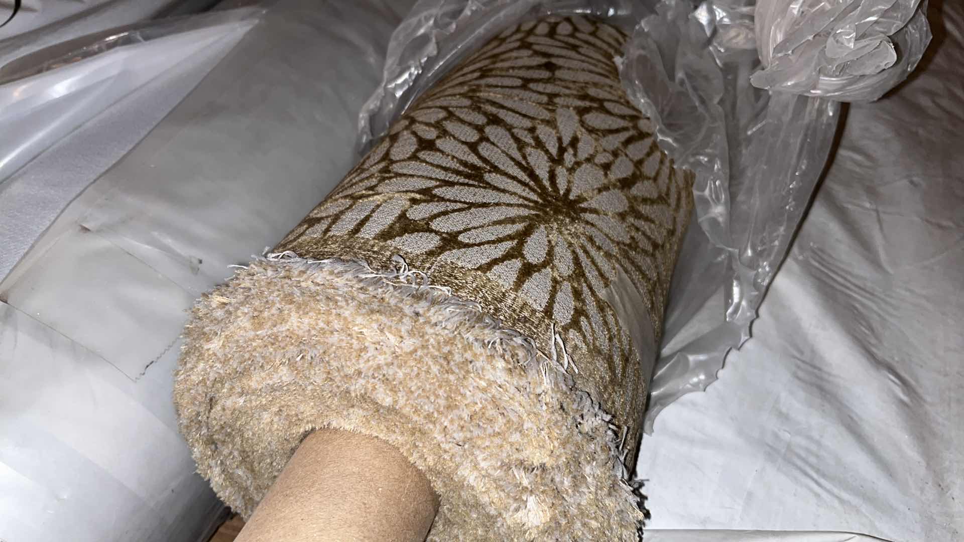 Photo 1 of MID CENTURY STYLE ROLLS OF FABRIC VARIOUS STYLES & LENGTHS (10)