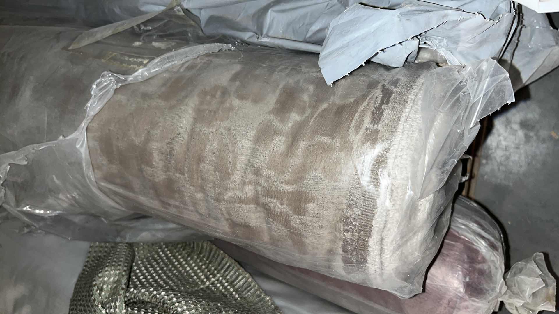 Photo 1 of MID CENTURY STYLE ROLLS OF FABRIC VARIOUS STYLES & LENGTHS (10)