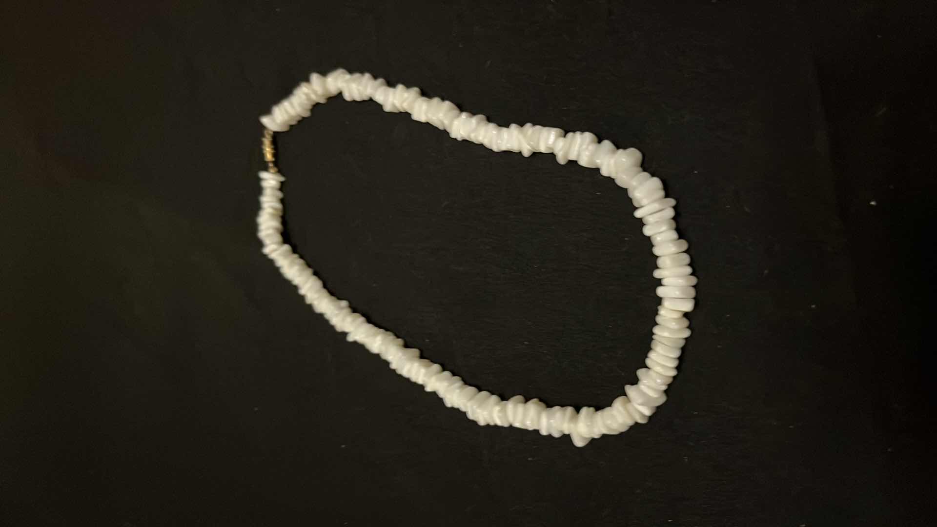 Photo 1 of SHELL THEMED JEWELRY W FAUX PEARL BRACELET