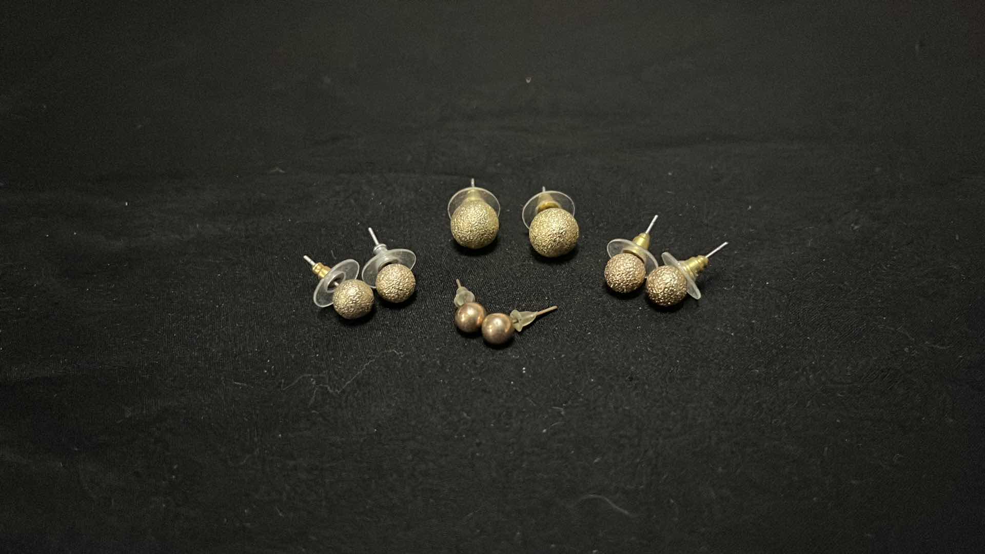 Photo 1 of FAUX GOLD JEWELRY, NECKLACE, EARRINGS, HOOPS