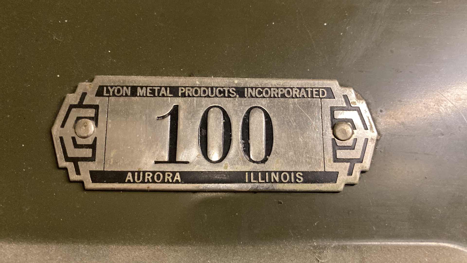 Photo 1 of LYON METAL PRODUCTS INC. NUMBERED LOCKERS 120” X 19” H72”