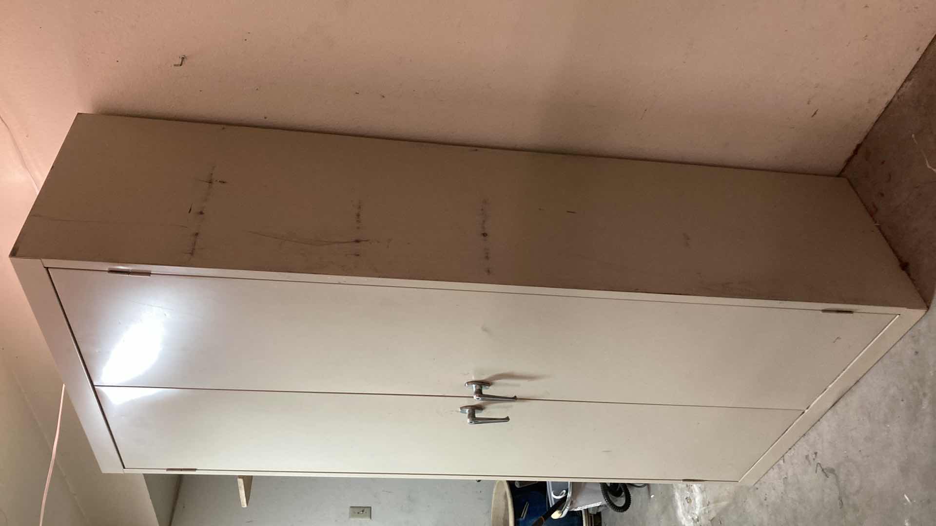 Photo 1 of SANDUSKY METAL CABINET W KEY 36” X 19.5” H78”