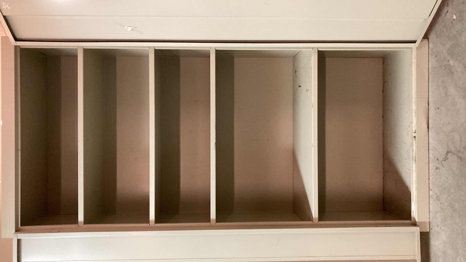 Photo 1 of SANDUSKY METAL CABINET W KEY 36” X 19.5” H78”