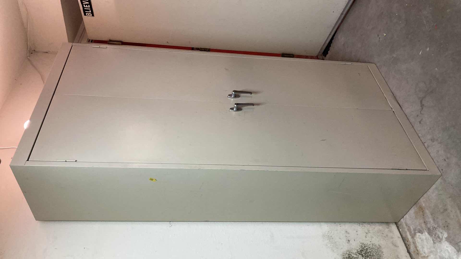 Photo 1 of SANDUSKY METAL CABINET W KEY 36” X 19.5” H78”