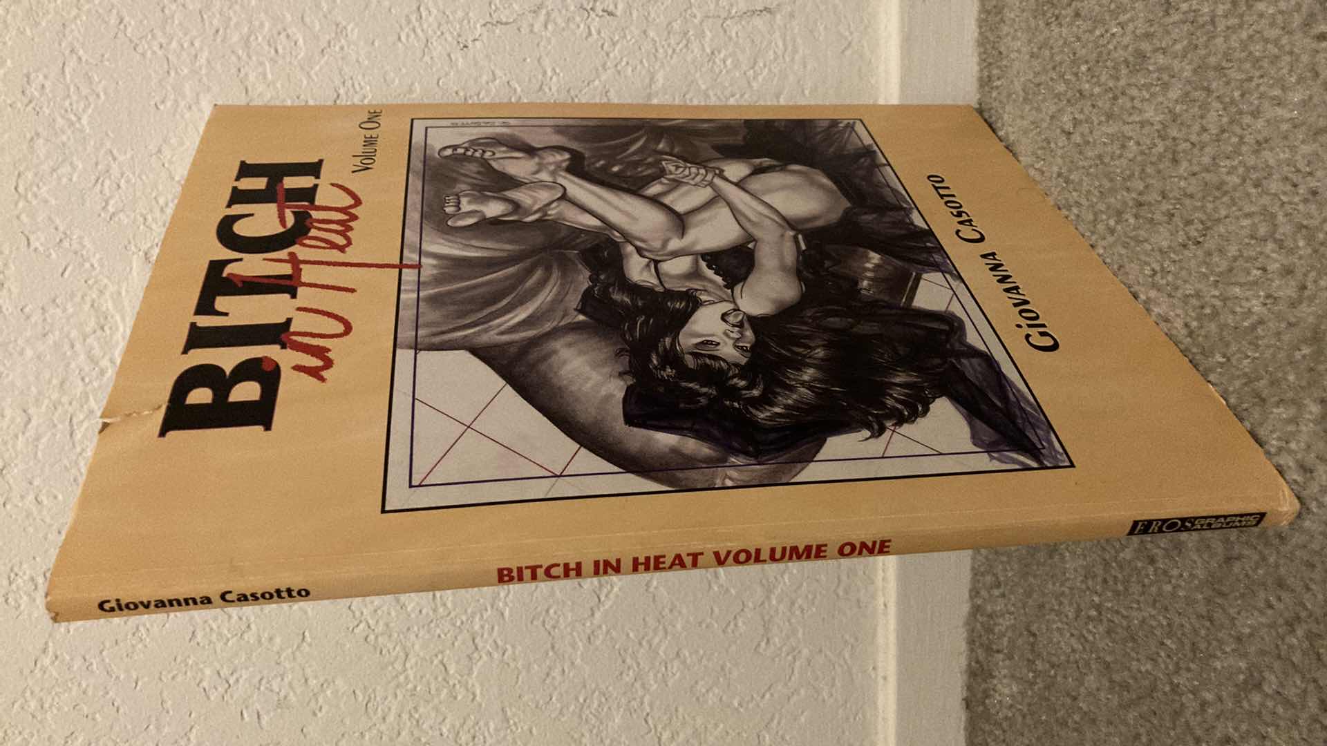 Photo 1 of BITCH IN HEAT VOLUME 1 PAPERBACK GRAPHIC NOVEL BY GIOVANNA CASOTTO