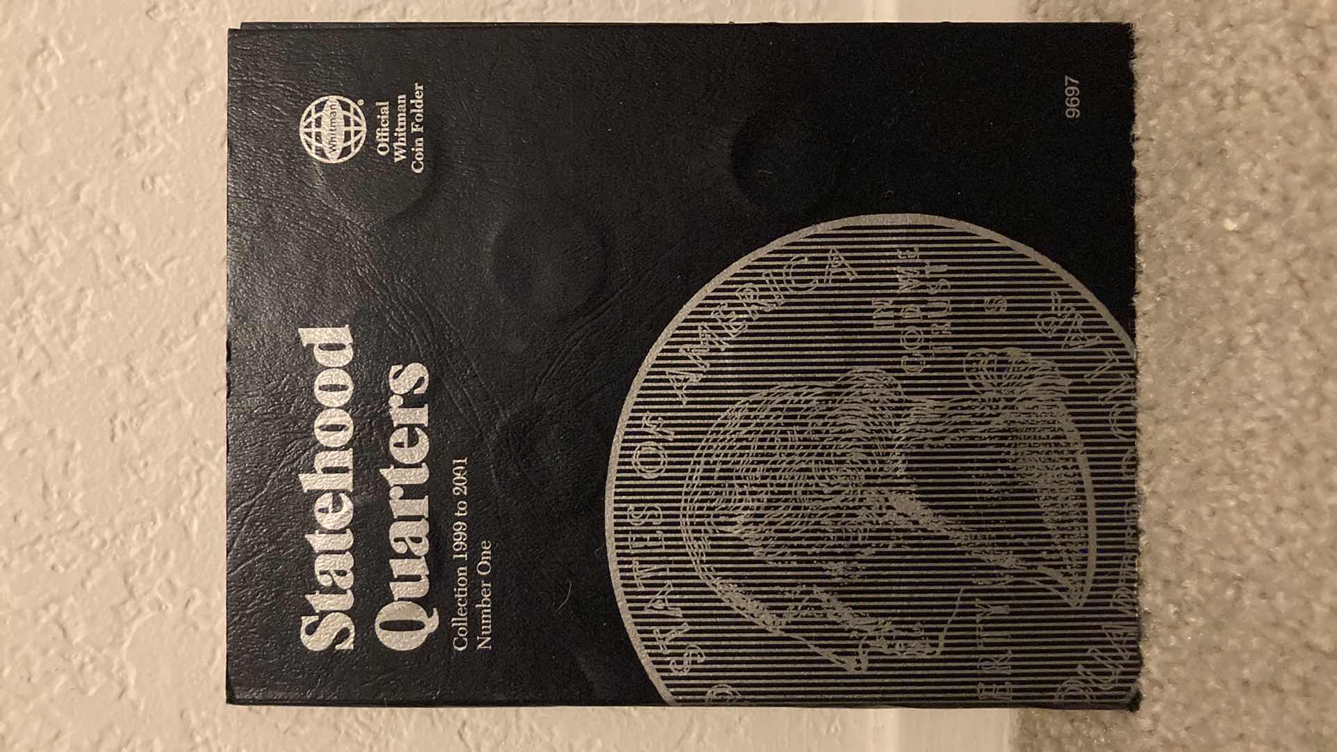 Photo 1 of OFFICIAL WHITMAN COIN FOLDER STATEHOOD QUARTERS COLLECTION 1999-2001 NO. 1 W COMPLETE COLLECTION OF QUARTERS