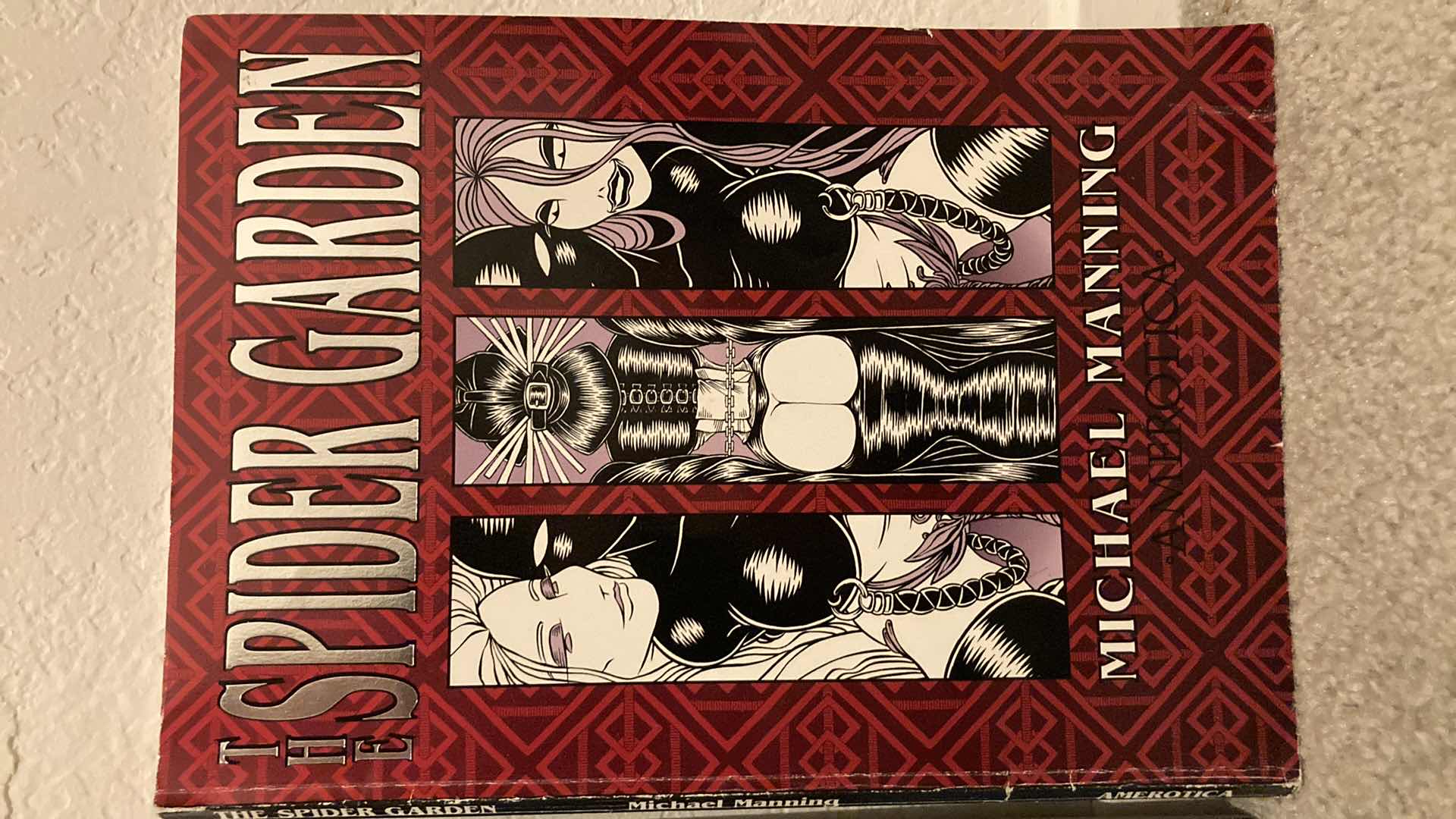 Photo 3 of LUMENAGERIE & THE SPIDER GARDEN AMEROTICA GRAPHIC NOVELS BY MICHAEL MANNING (2)