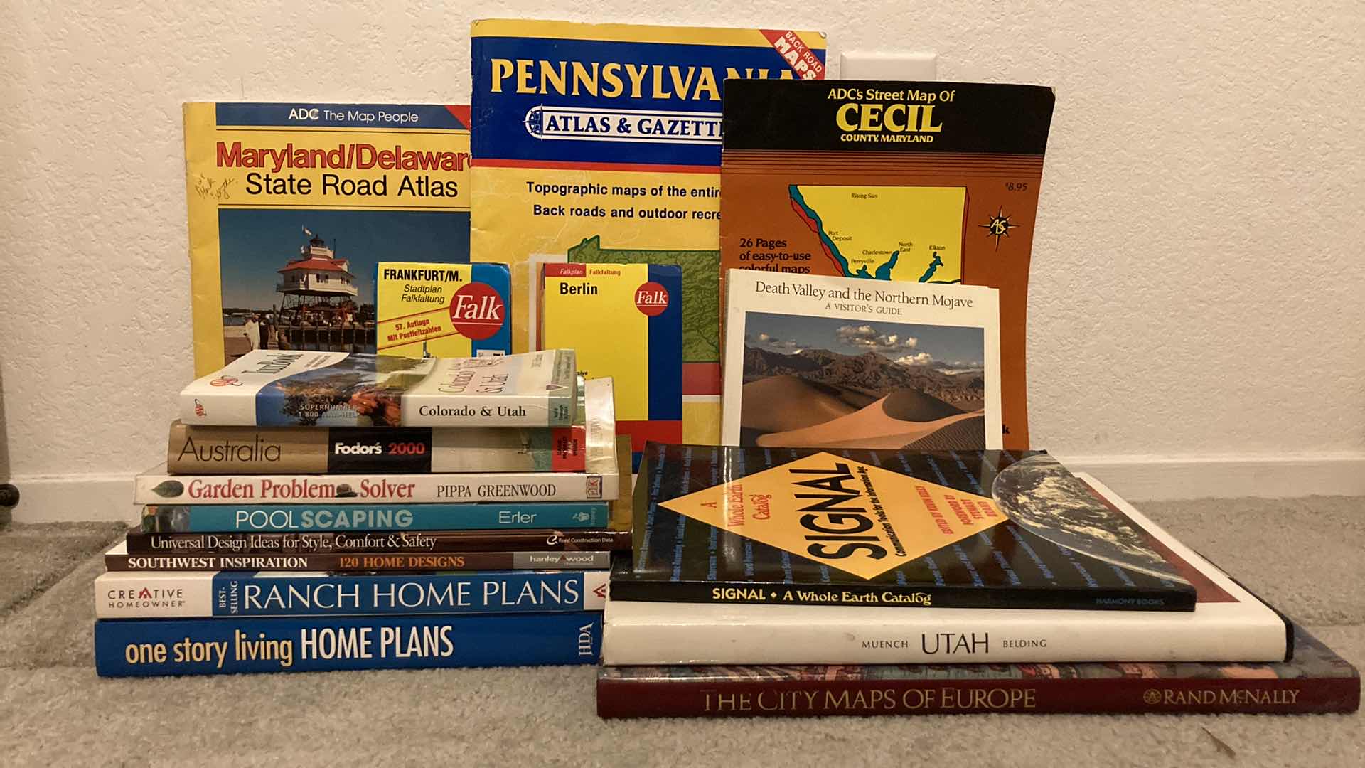 Photo 1 of HOME & GARDEN BOOKS W TRAVEL GUIDE BOOKS (17)