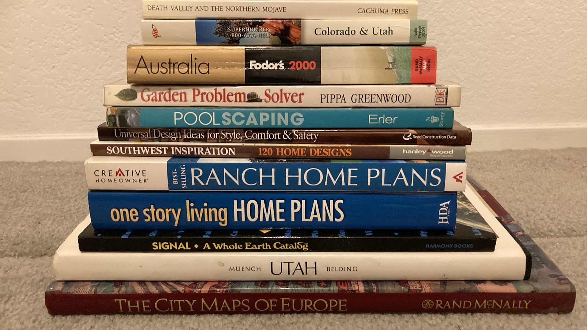 Photo 2 of HOME & GARDEN BOOKS W TRAVEL GUIDE BOOKS (17)