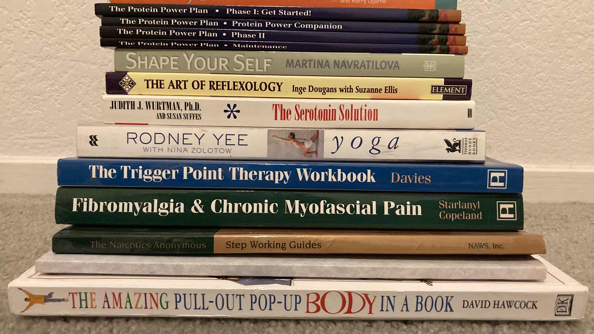 Photo 1 of HEALTH & SELF HELP BOOKS (19)