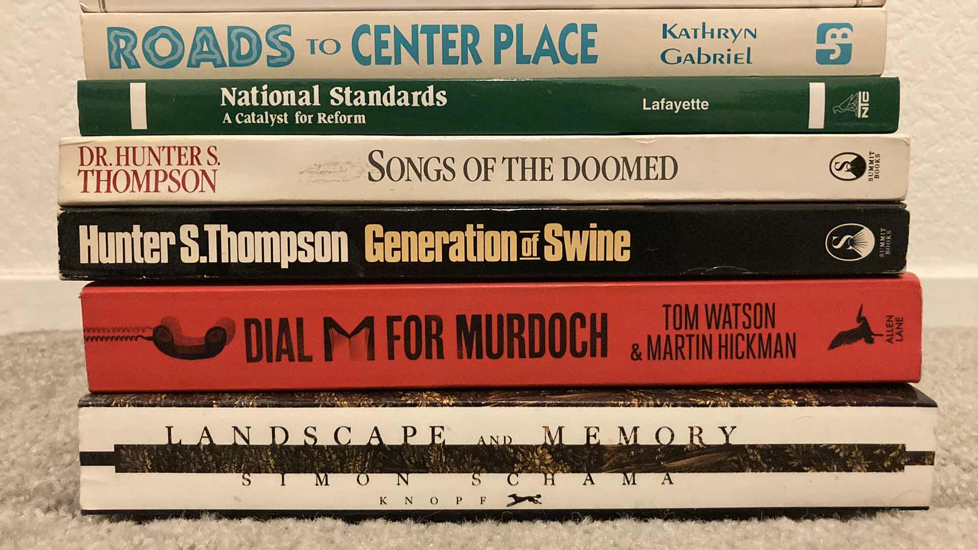 Photo 2 of PERSONAL ACCOUNT & NON-FICTION BOOKS (17)