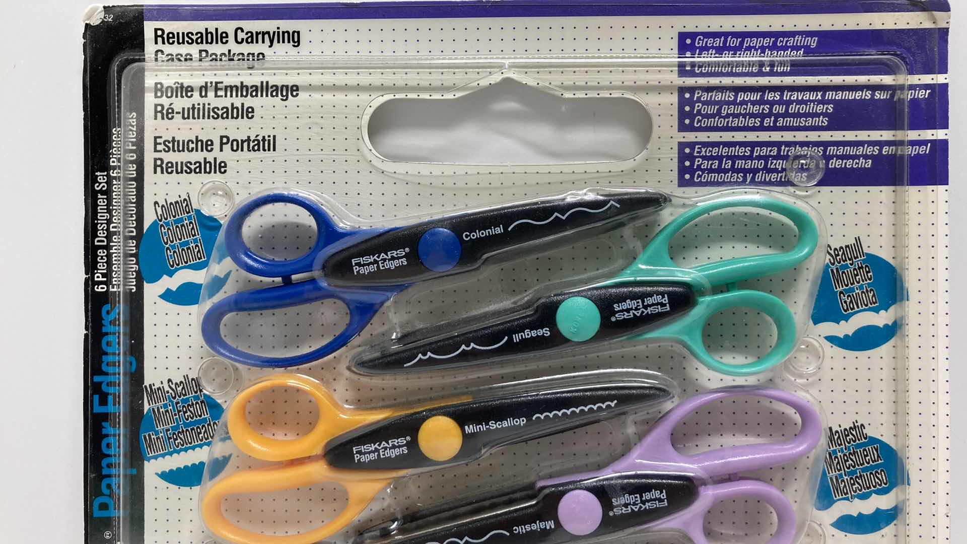 Photo 1 of NEW FISKARS 6 PAPER EDGERS SET