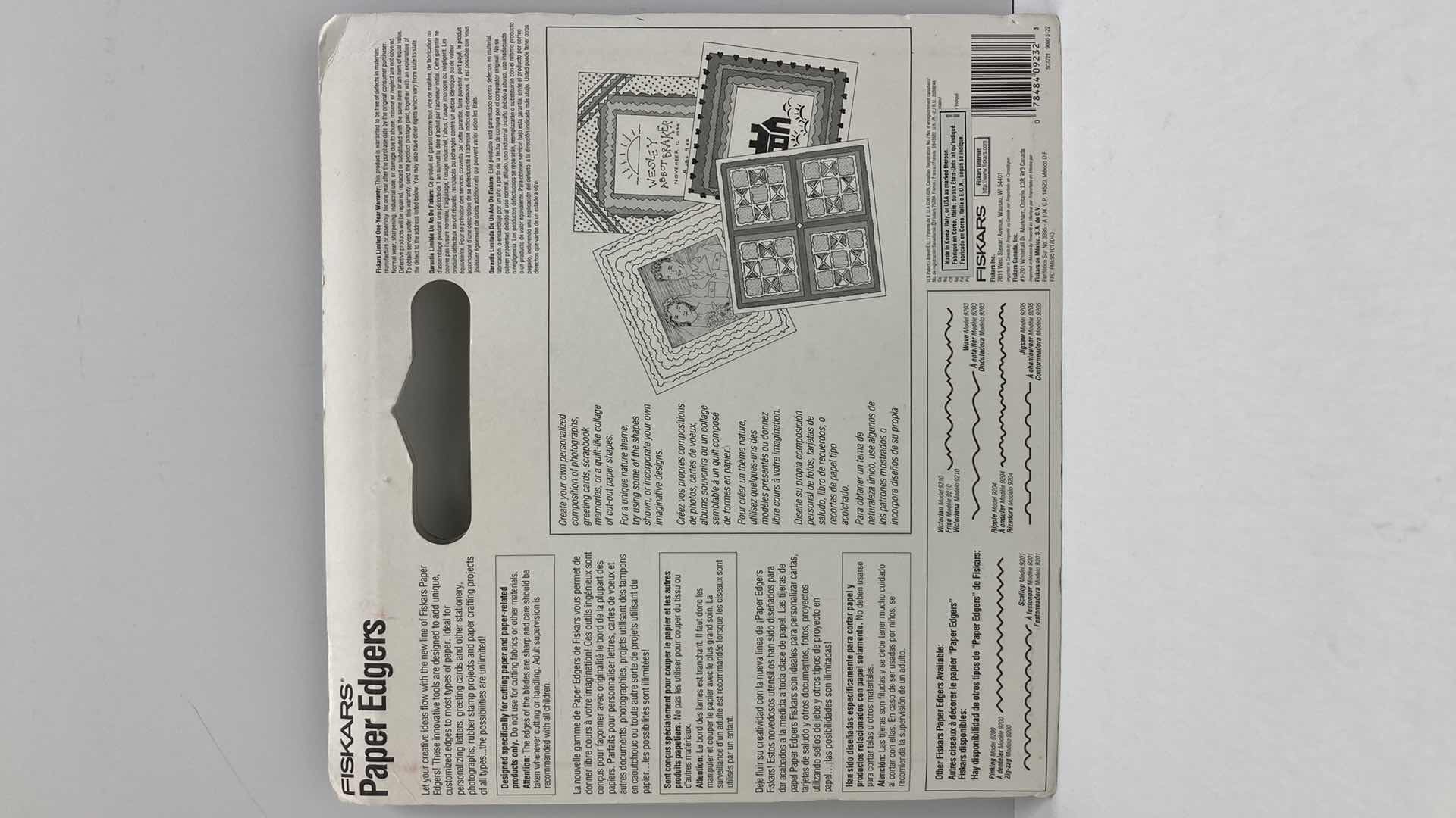 Photo 1 of NEW FISKARS 6 PAPER EDGERS SET