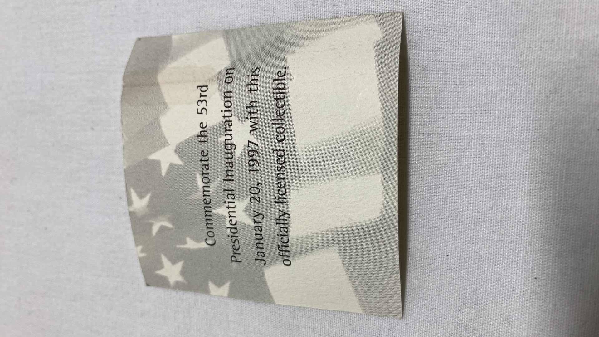 Photo 1 of PARKER INSIGNIA BILL CLINTON OFFICIAL 1997 53RD PRESIDENTIAL INAUGURATION PEN L47410