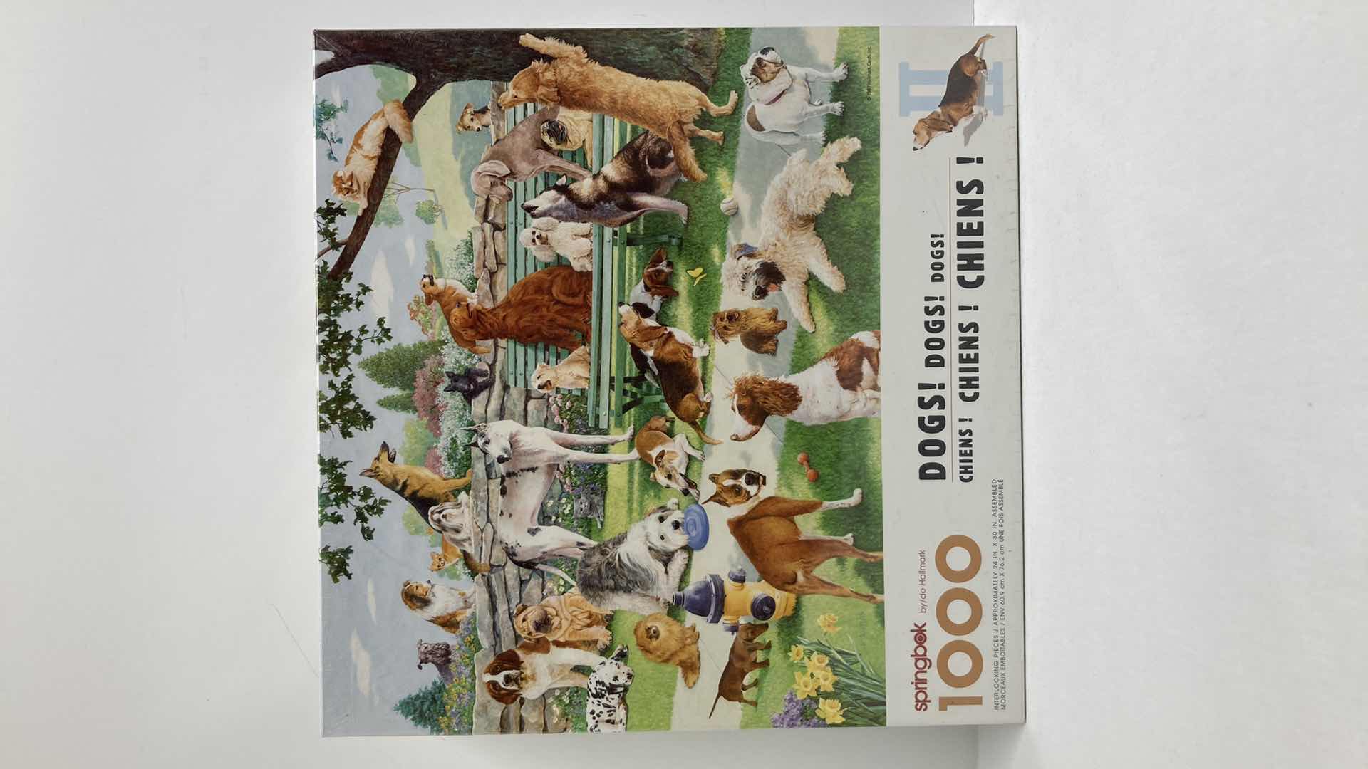 Photo 1 of NEW SPRINGBOK DOGS PUZZLE & COUNTRY LIVING STEVE KLEIN PUZZLE W LOGAN OLSEN PARK PUZZLE
