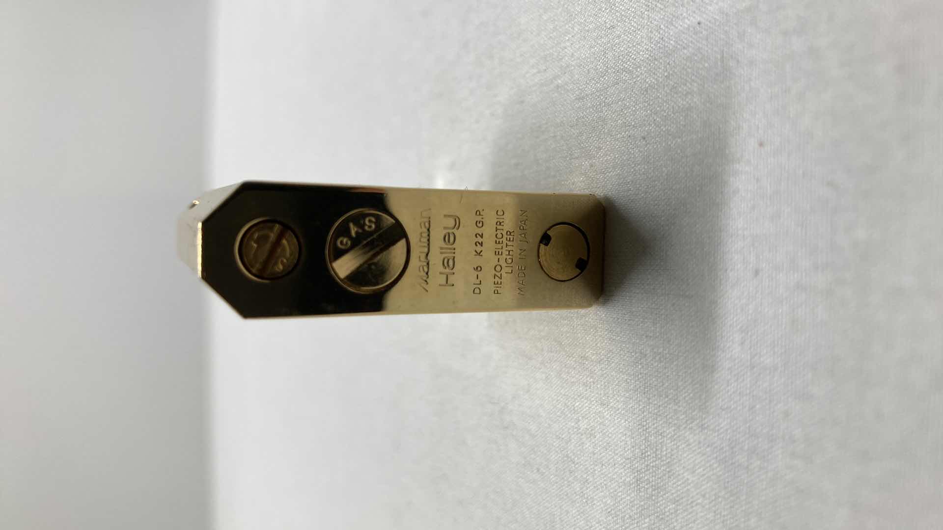 Photo 9 of MARUMAN HALLEY PIEZO ELECTRIC LIGHTER DL-6 22K GP JAPAN