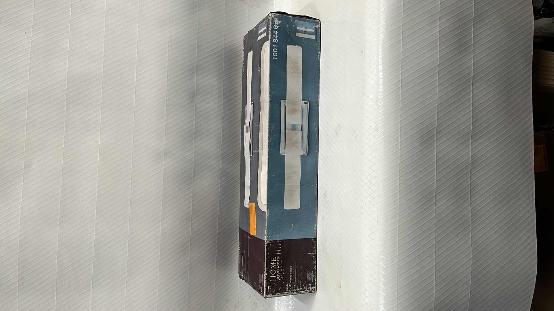 Photo 1 of HOME DECORATORS COLLECTION, 24” LED VANITY FIXTURE IN POLISHED NICKEL FINISH, ROLANDE COLLECTION (#1001 844 657)