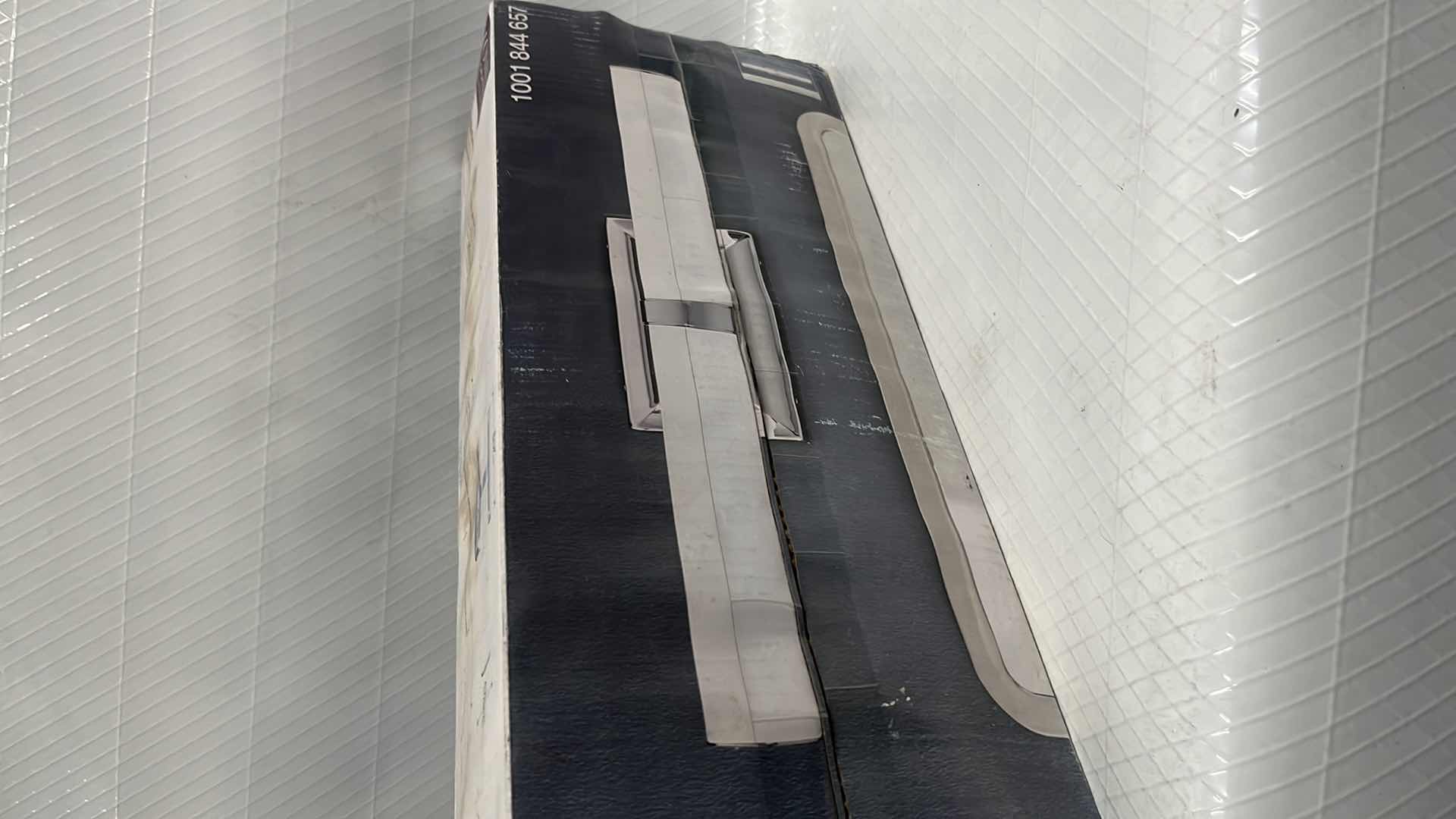 Photo 1 of HOME DECORATORS COLLECTION, 24” LED VANITY FIXTURE IN POLISHED NICKEL FINISH, ROLANDE COLLECTION (#1001 844 657)