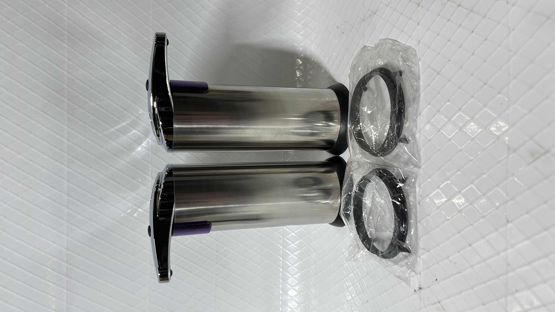 Photo 1 of 2- BETTER LIVING HYGIENIC TOUCHLESS SOAP DISPENSER, HOLDS 8 OZ, STAINLESS STEEL & BATTERY OPERATED 7.25”H (MODEL 70190)